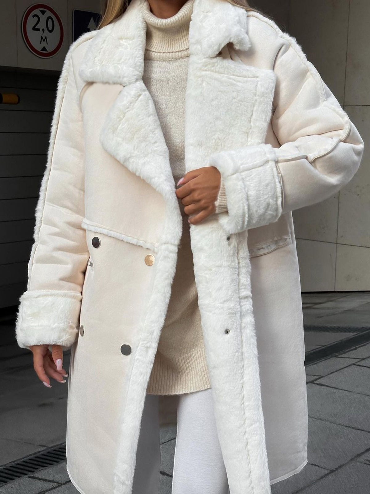 Renata® | Trench coat elegant and laine for women