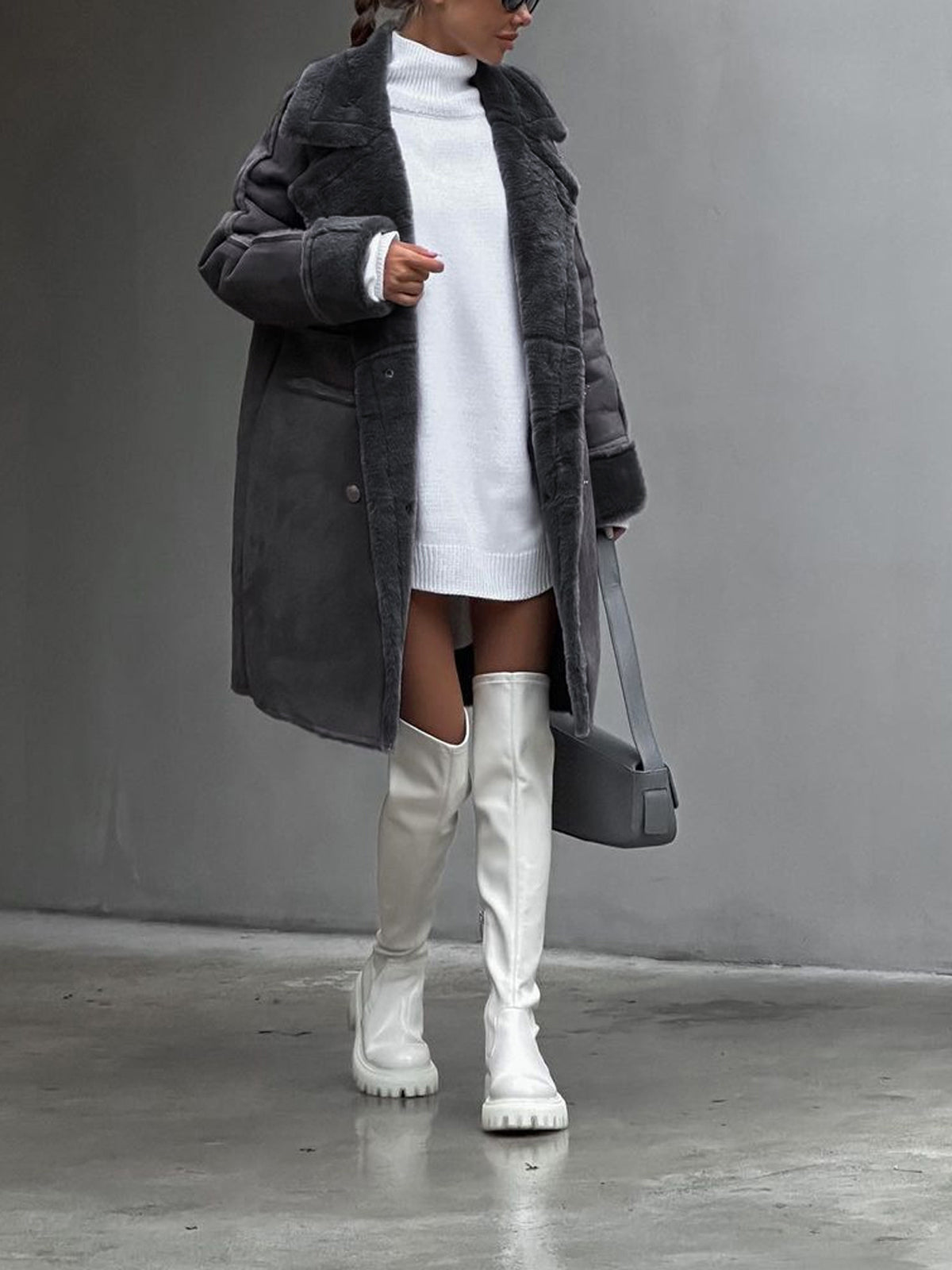 Renata® | Trench coat elegant and laine for women