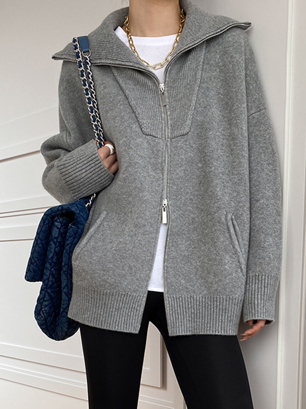 Silvia | Classic and stylish winter cardigan