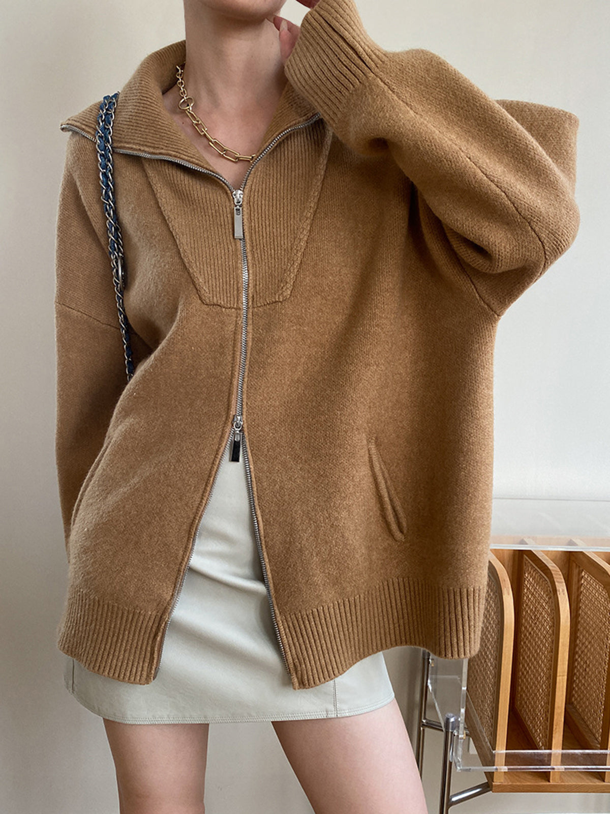Silvia | Classic and stylish winter cardigan