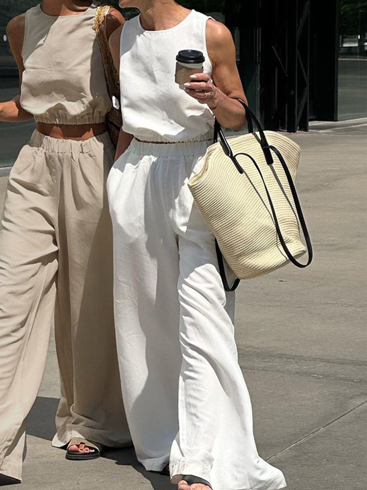 Selene® | Minimalist Pants Suit Set