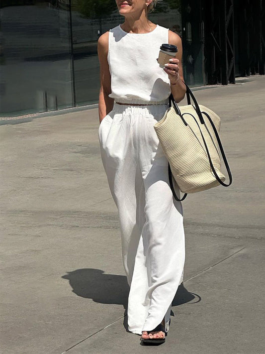 Selene® | Minimalist Pants Suit Set