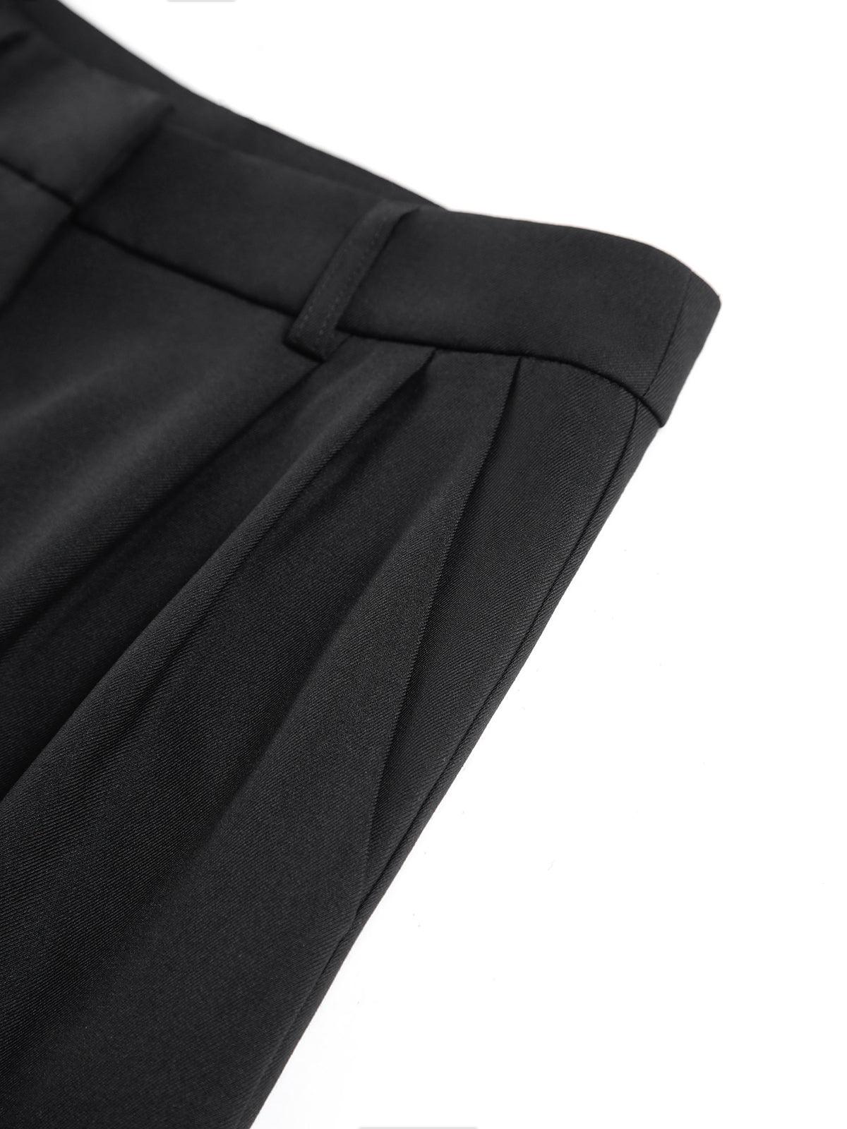 Rosemary | High-Waisted Pleated Wide-Leg Pants for Elegant Style