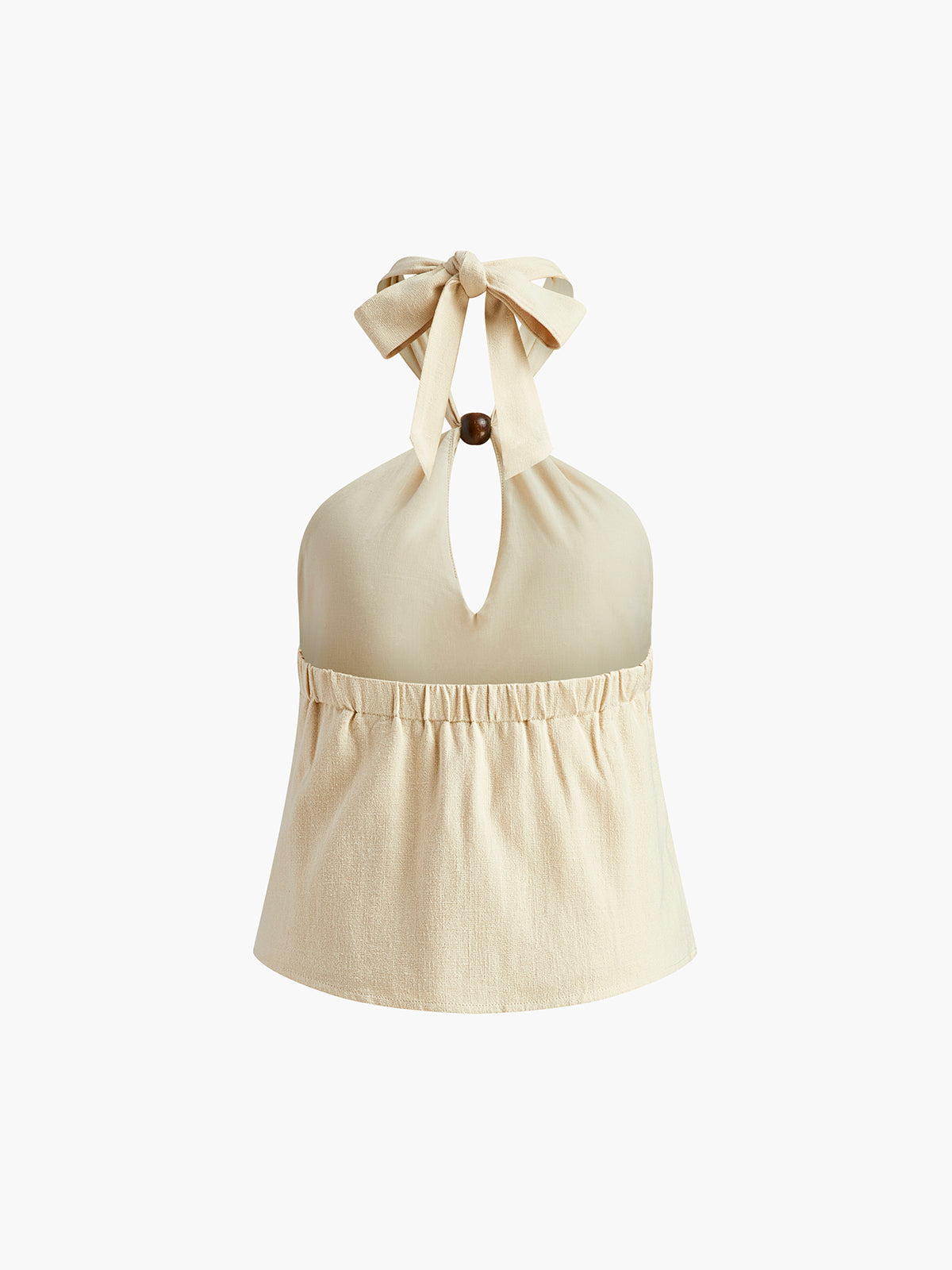 Andreea® | Elegant Halter Blouse Made Of Cotton And Linen