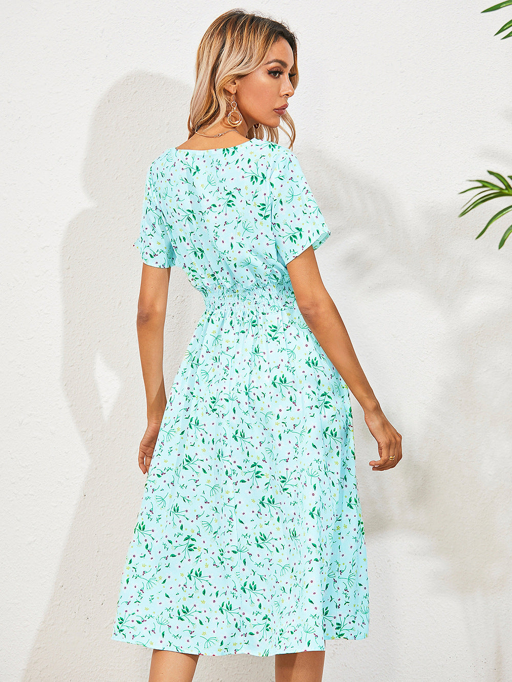 Fatima® | Women's dress with floral pattern