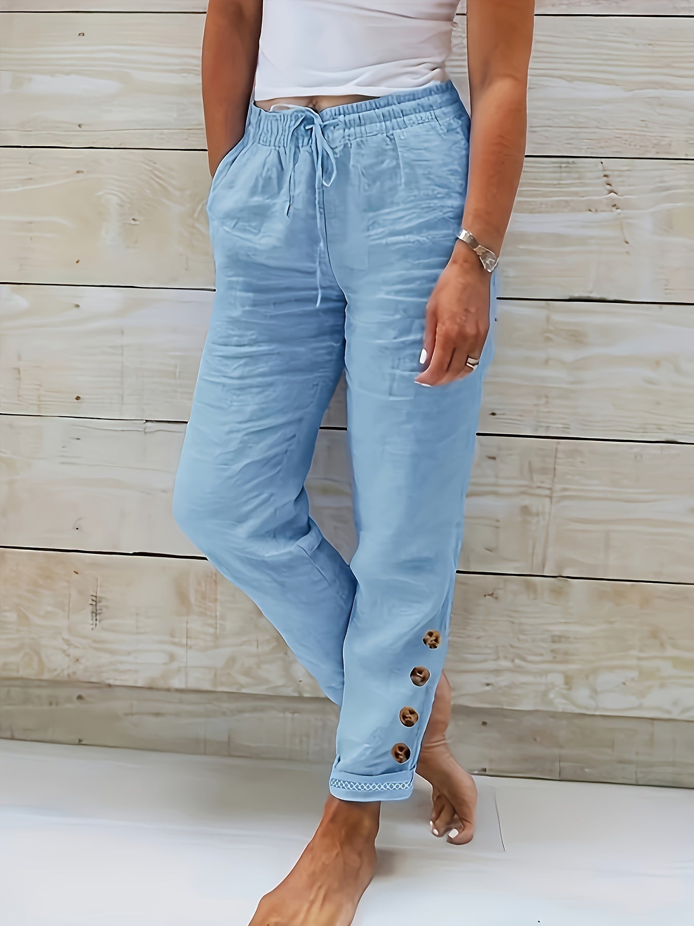 Zoe® | Elegant women's trousers with a straight cut
