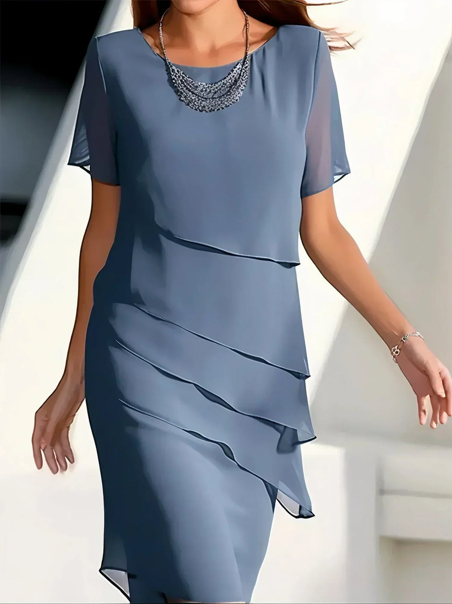 Ersilia® | Elegant Slimming Dress