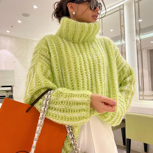Victoria | Fluffy knitted sweater