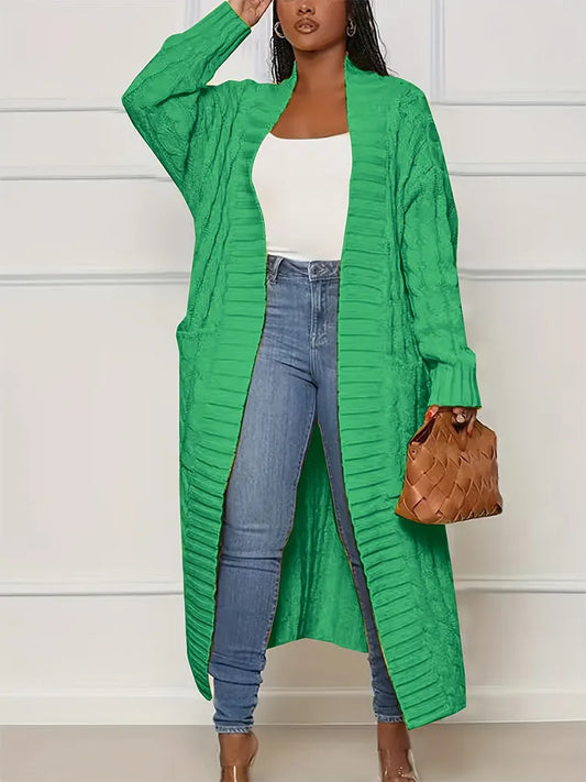 Deborah | Chunky knit jacket with pockets