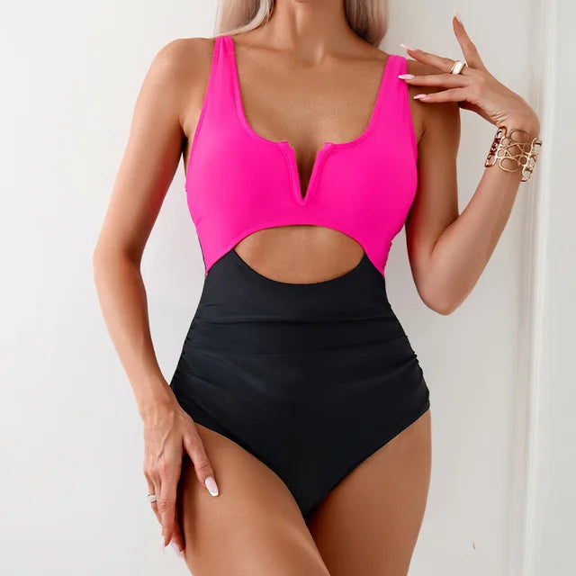 Flavia® | Two-Tone Chic Swimsuit