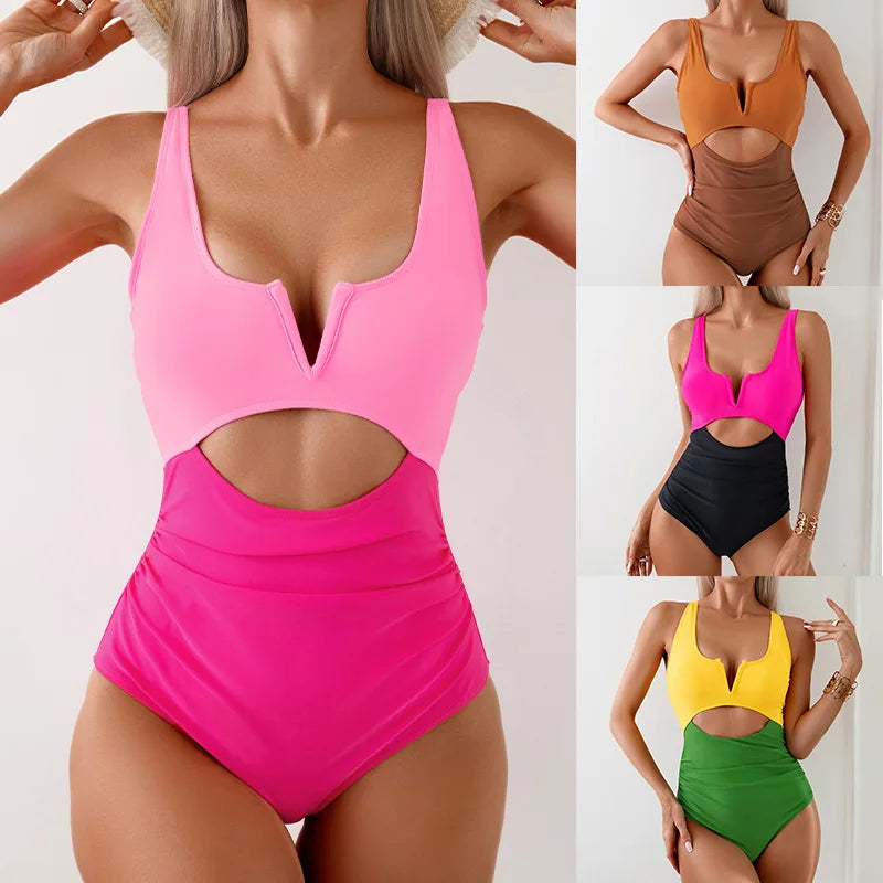 Flavia® | Two-Tone Chic Swimsuit