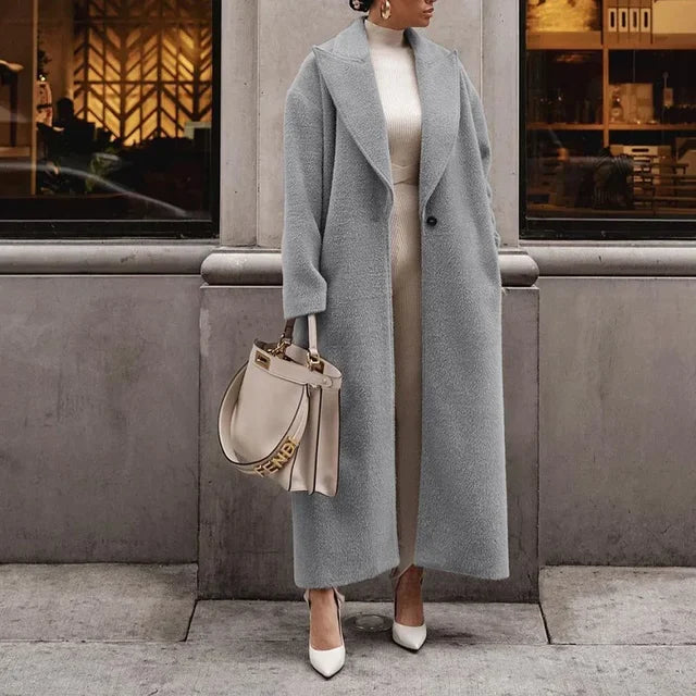 Giovanna | Long-sleeved coat with lapels