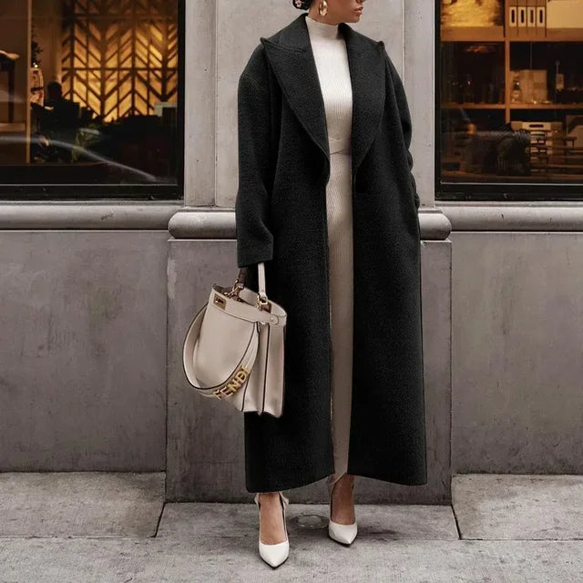 Giovanna | Long-sleeved coat with lapels