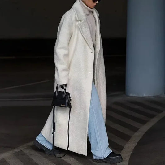 Giovanna | Long-sleeved coat with lapels