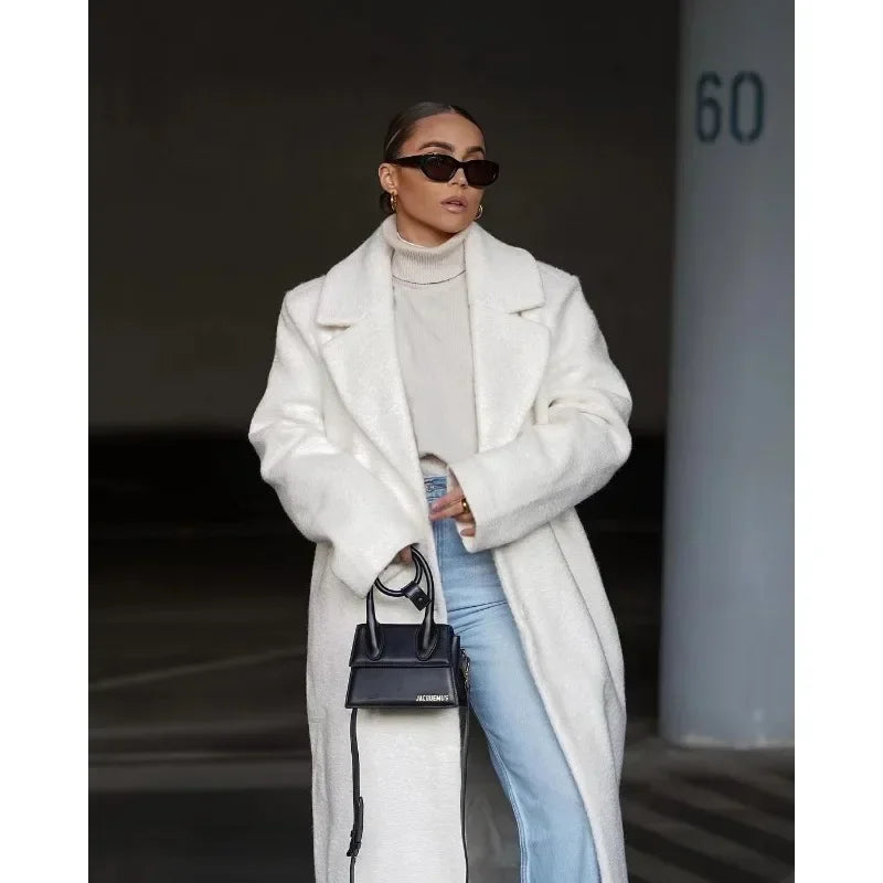 Giovanna | Long-sleeved coat with lapels