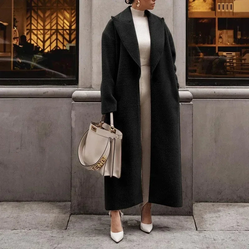 Giovanna | Long-sleeved coat with lapels