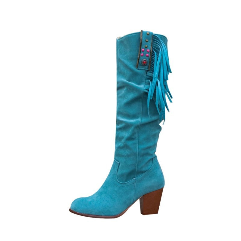 Lucrecia | Western boots made of suede