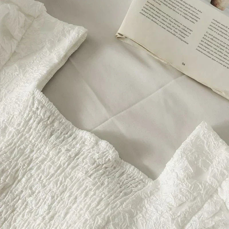 Kasia® | Summer Blouse With Diamonds In Korean Style
