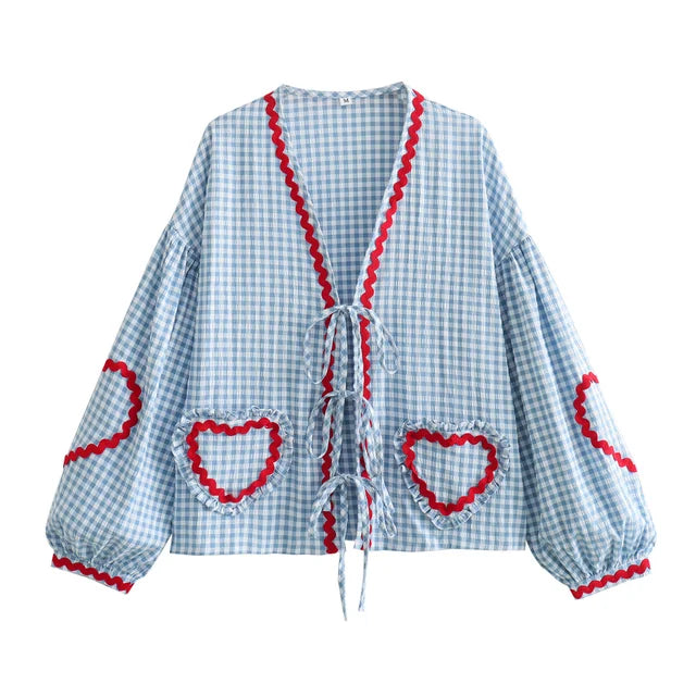 Melody® | Vintage Heart Pocket Shirt