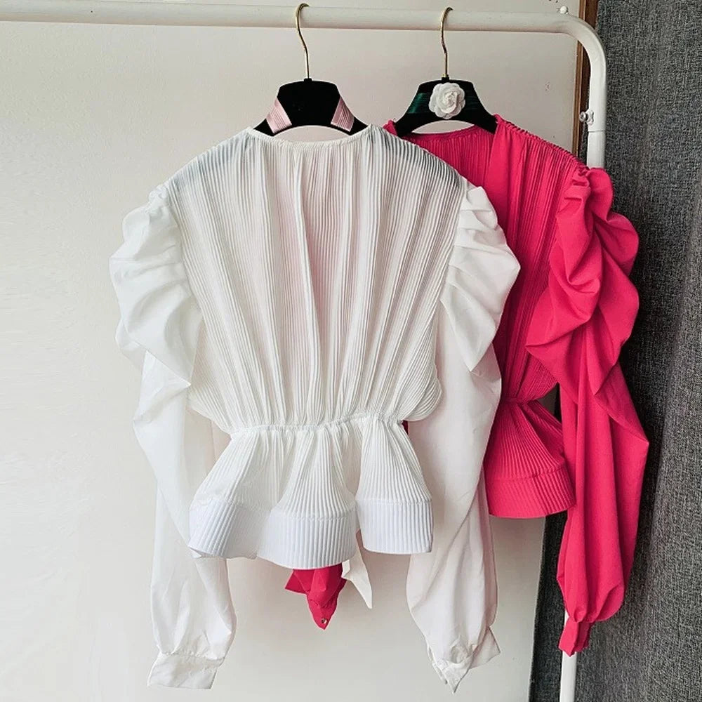 Josefa® | Long Blouse With V-Neck