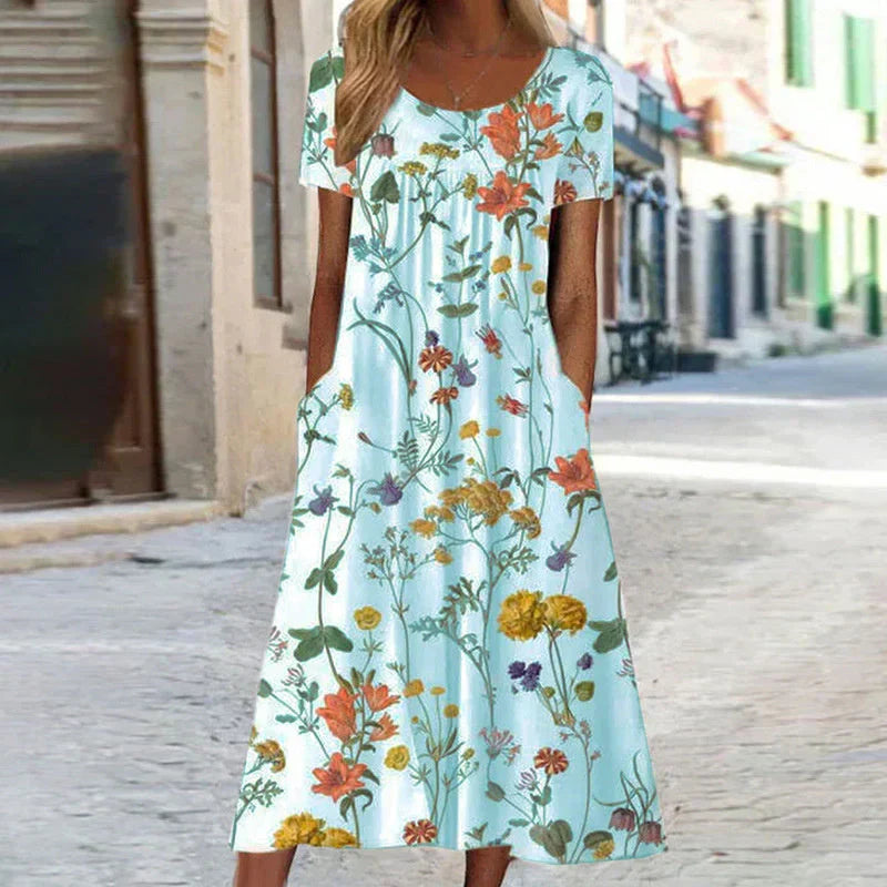 Marianne® | Women'S Floral Midi Summer Dress