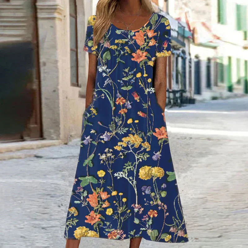 Marianne® | Women'S Floral Midi Summer Dress