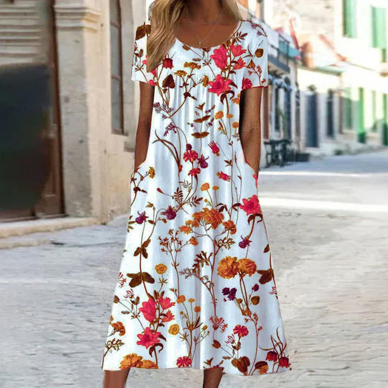 Marianne® | Women'S Floral Midi Summer Dress