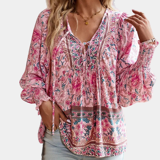 Alesia® | Women'S Casual Loose-Fit Bluse Relaxed