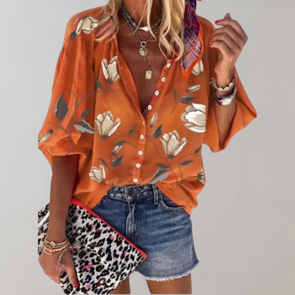 Marianne® | Loose Women'S Blouse With A Print