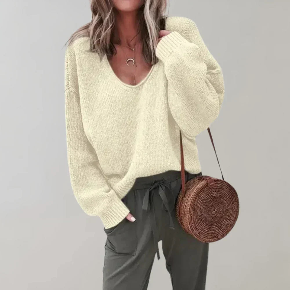Elena | Casual knitted sweater for women