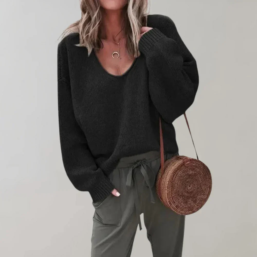 Elena | Casual knitted sweater for women