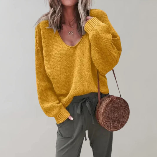 Elena | Casual knitted sweater for women