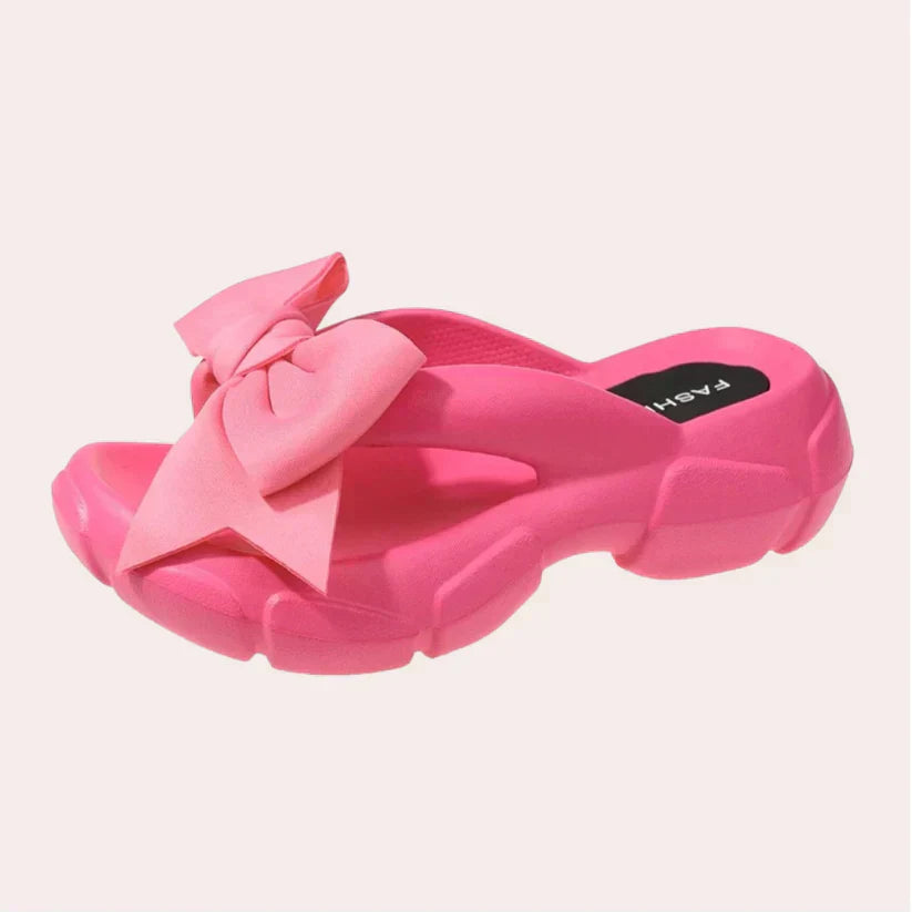 Nayeli® | Elegant Women'S Slippers With Bow Detail
