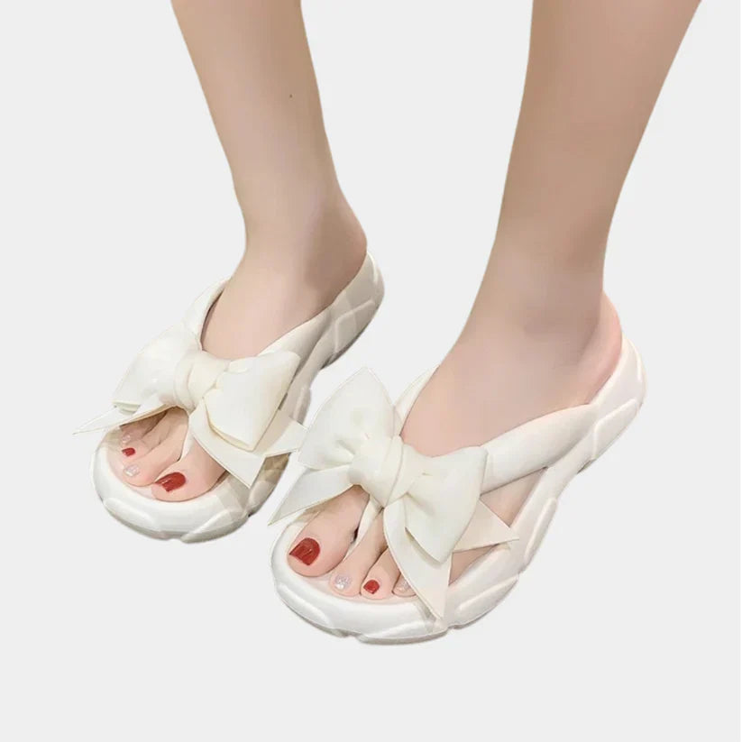 Nayeli® | Elegant Women'S Slippers With Bow Detail