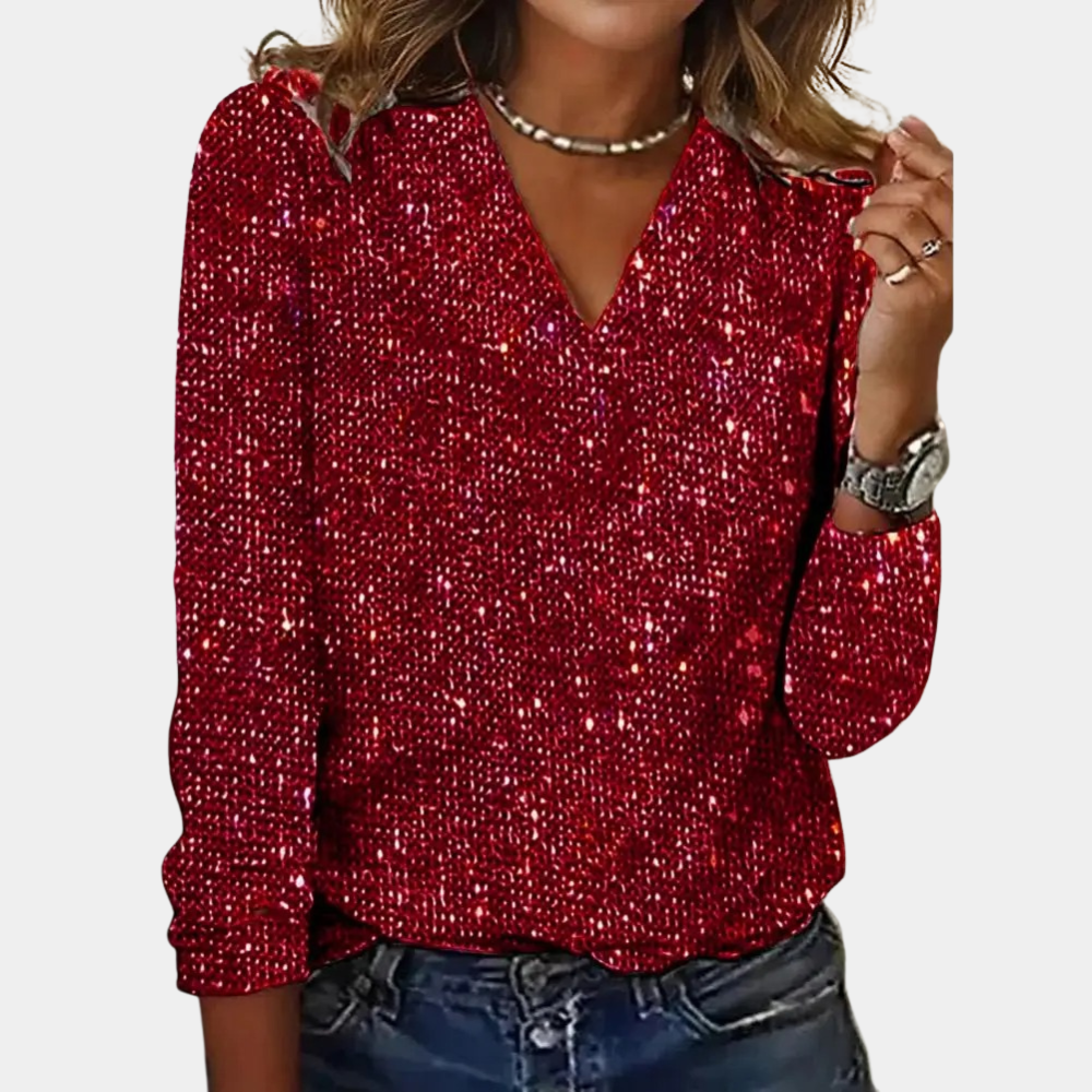 Teodora® | Skin with sequins for women