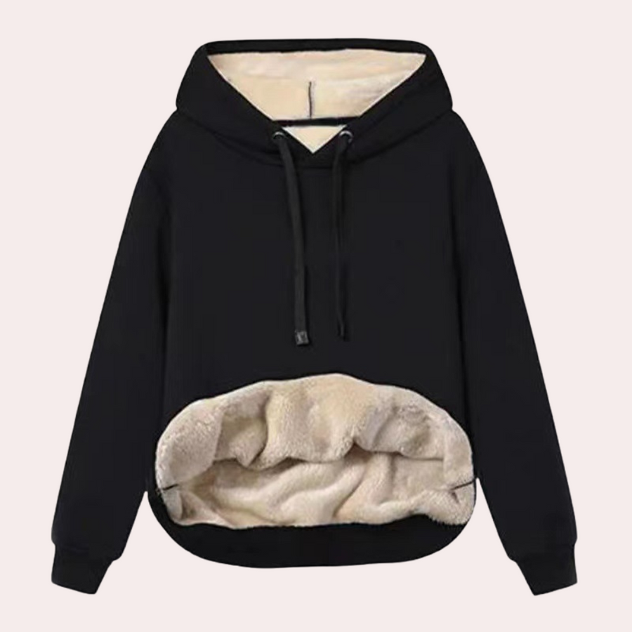 Ornella | Fashionable and minimalist winter hoodie