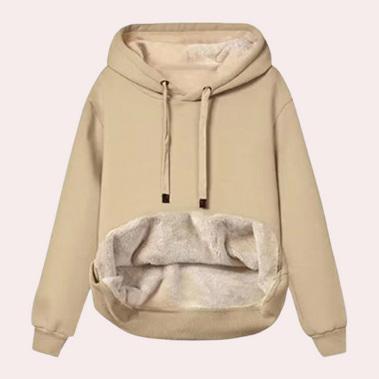 Ornella | Fashionable and minimalist winter hoodie