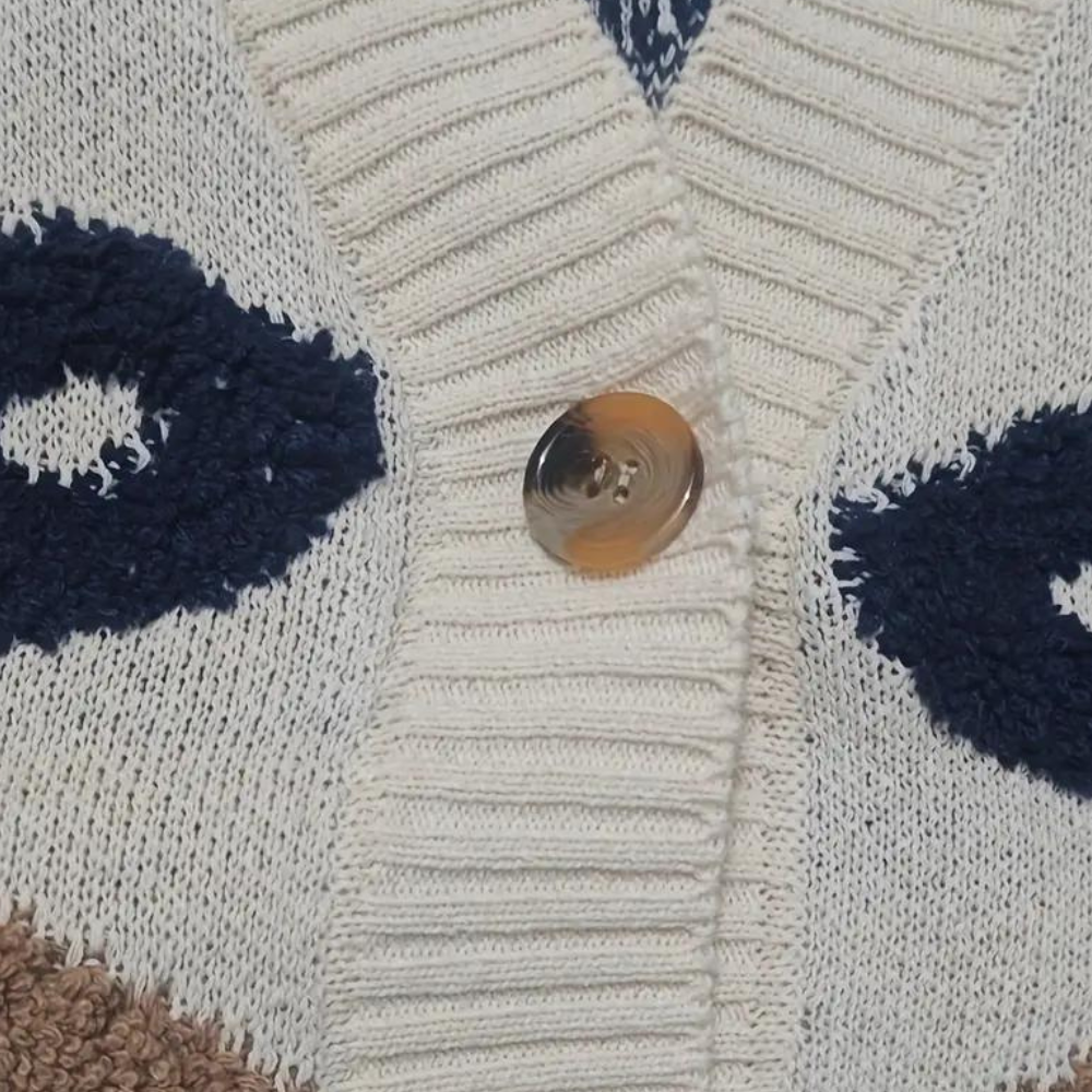 Denise | Effortless and classy winter cardigan