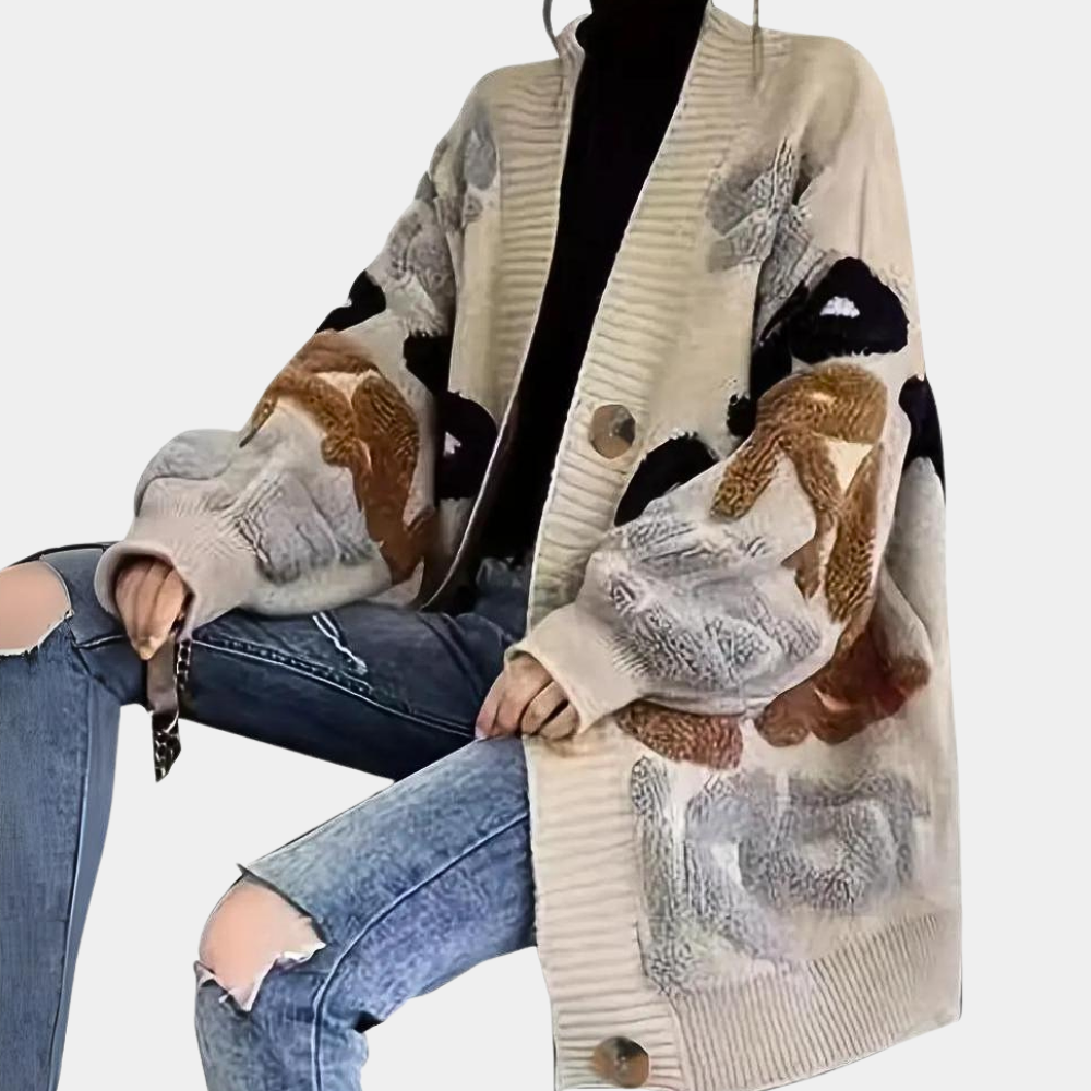 Denise | Effortless and classy winter cardigan