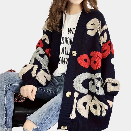 Denise | Effortless and classy winter cardigan