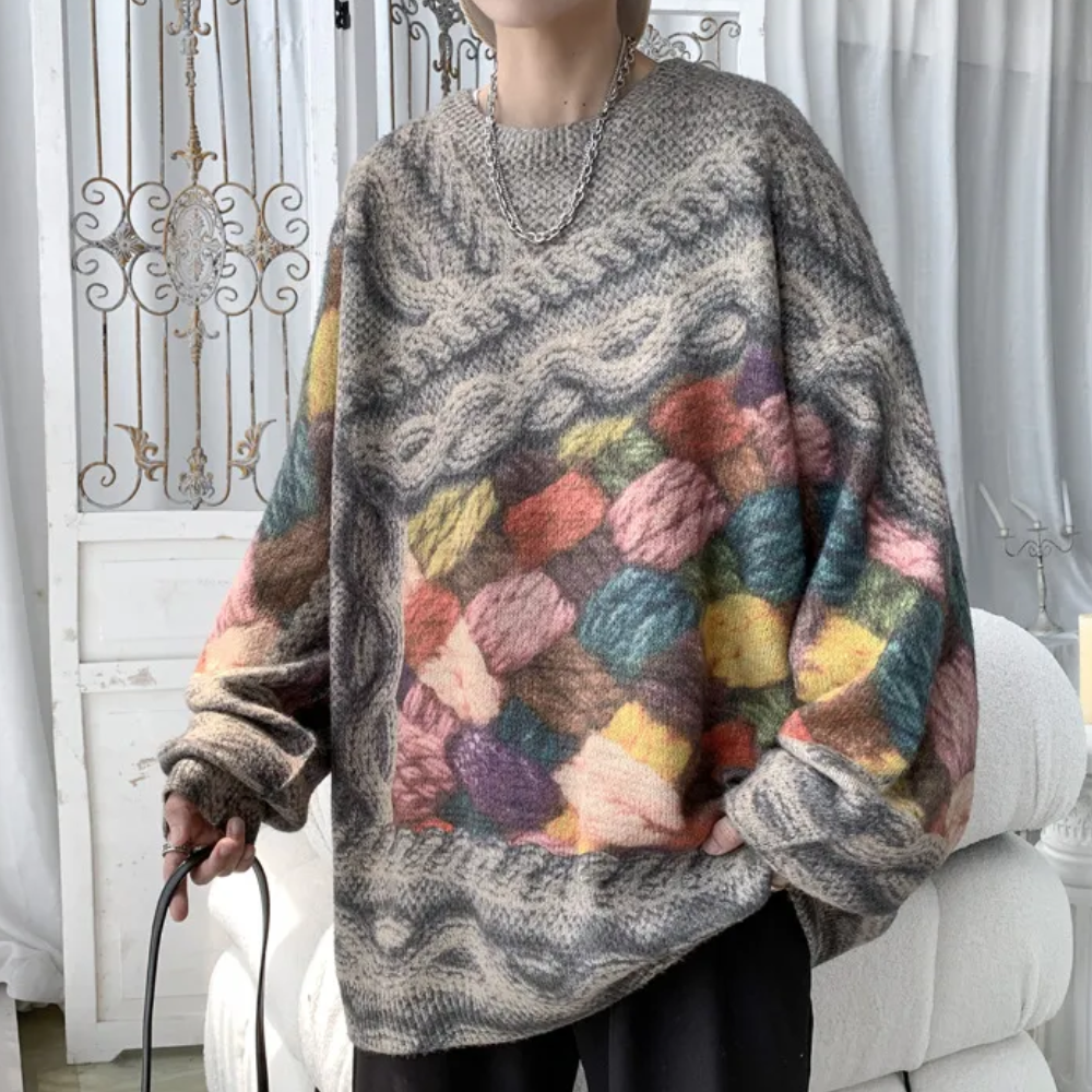 Maricarmen| Modern and versatile winter sweater