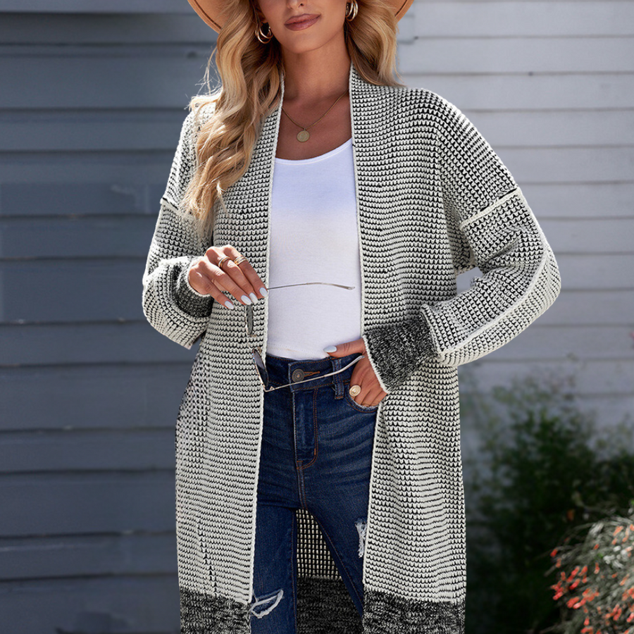 Sofia | Elegant and casual winter cardigan