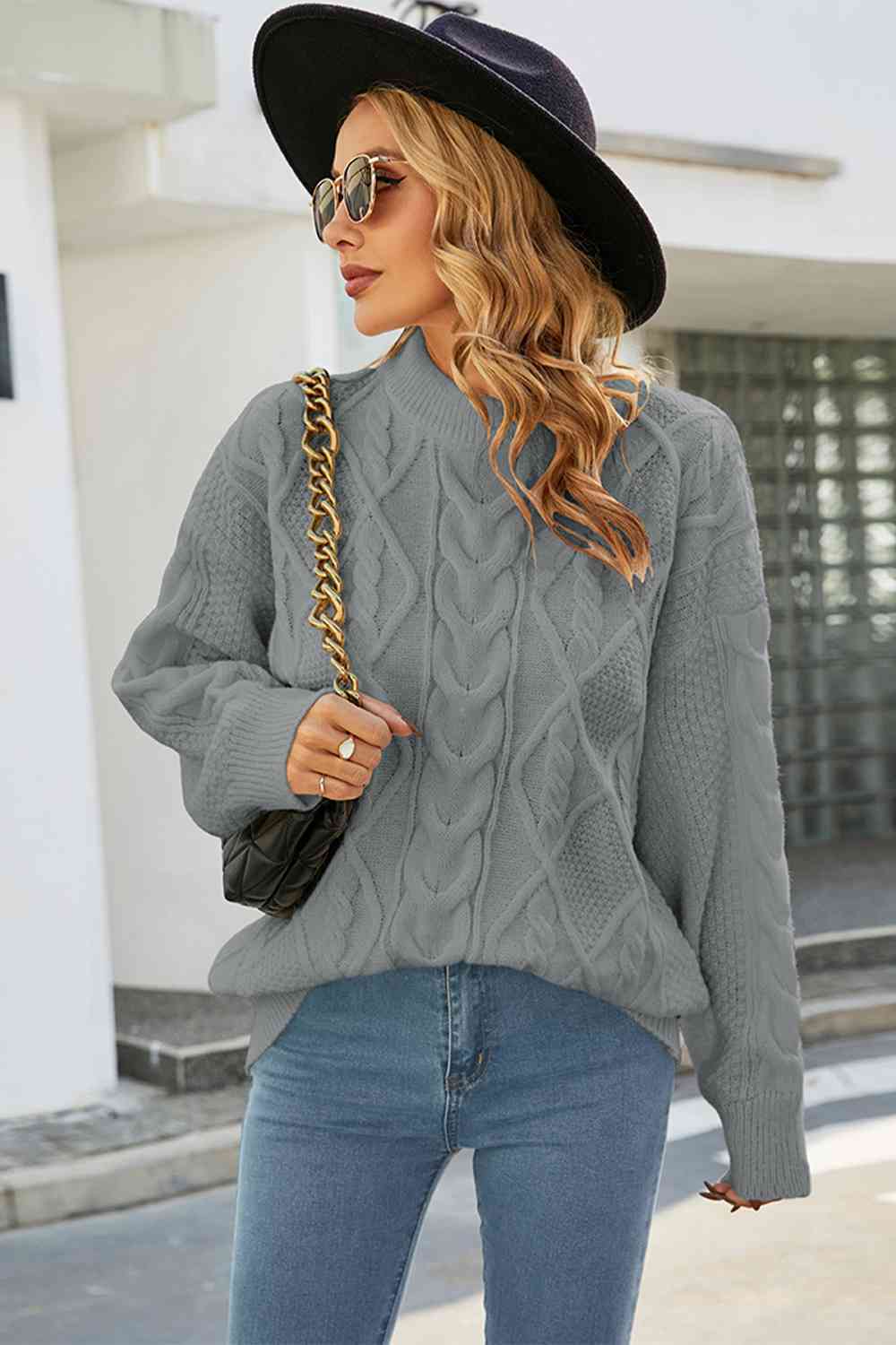 Dorothy | Women's Oversized Cable Knit Jumper