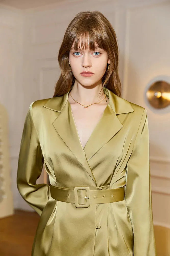 Valentina® | French Office Retro Green Dress