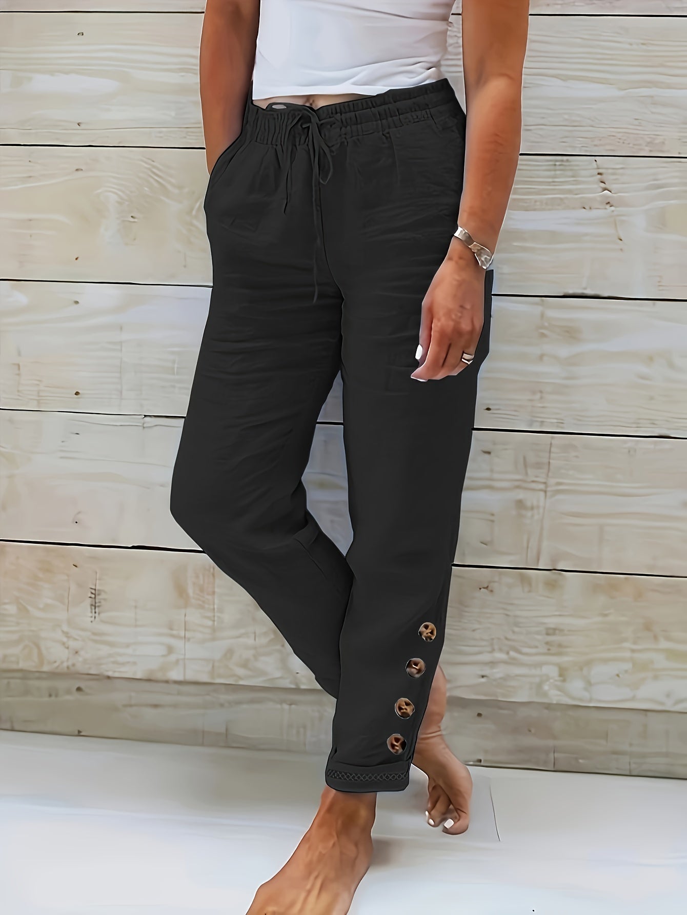 Zoe® | Elegant women's trousers with a straight cut