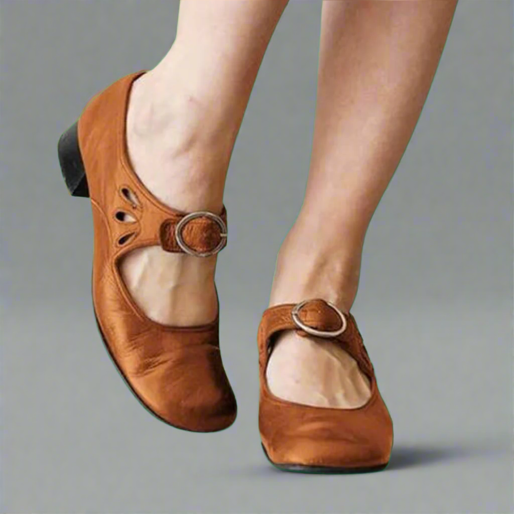 Linda® | Comfortable ladies ballerinas with suede look