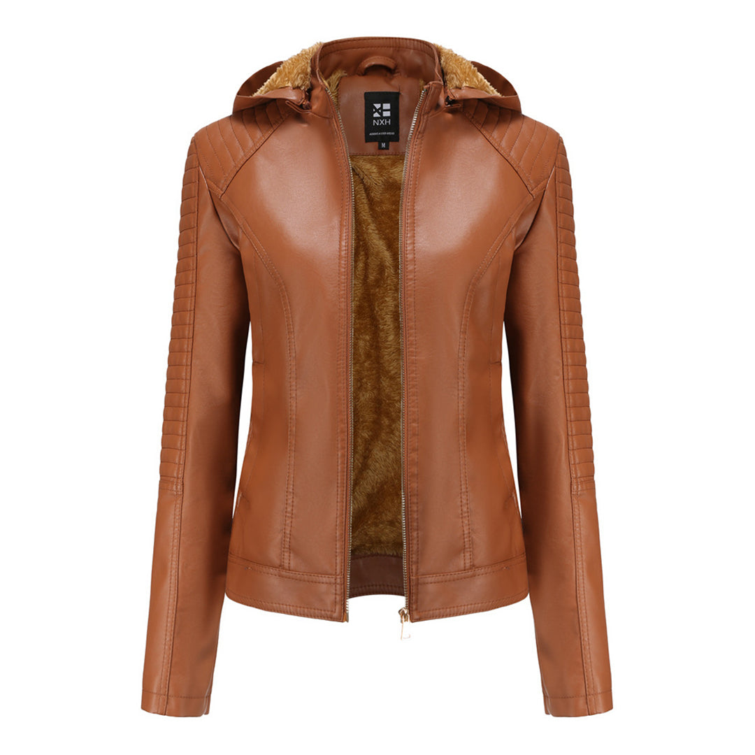Nicole | Elegant leather jacket