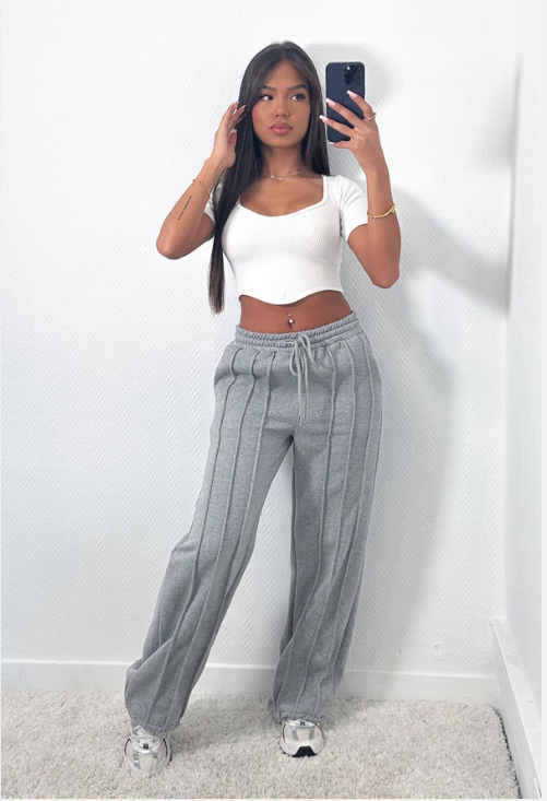 Emilia | Striped sports pants