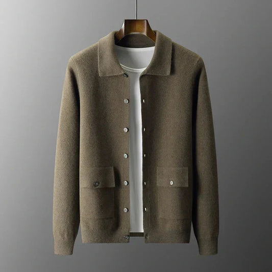 Charles | Men's Button-Down Sweater Cardigan