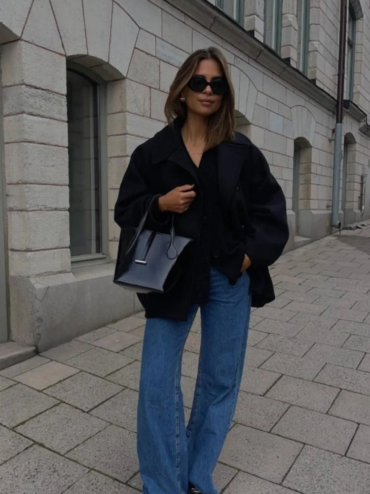 Hana | Oversized jacket with pockets